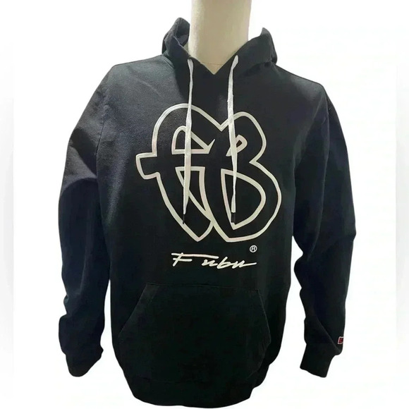 FUBU Men's & Big Men's Long Sleeve
FB Logo Fleece Hoodie Sweatshirt SZ LRG - Picture 2 of 6